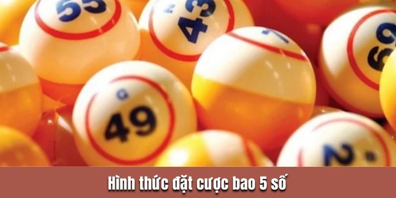 Hình thức đặt cược bao 5 số